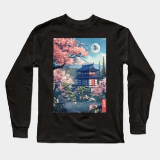 Tardis in Japan Long Sleeve T-Shirt